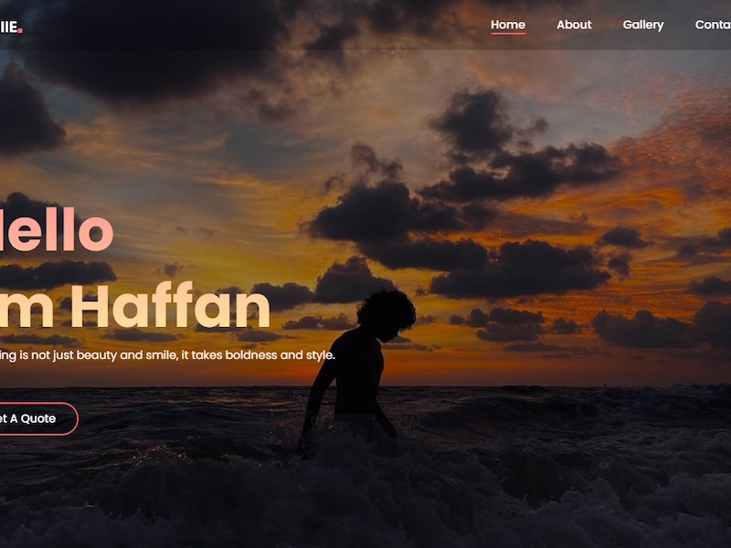 Personal Site for Afiii